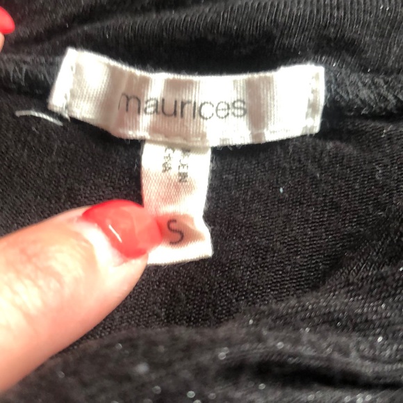 Black Sparkle Shirts. Size Small. - Picture 4 of 5